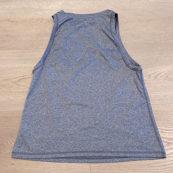 Athleta Uptempo tank in XXS. Marl blue-gray color. - Picture 2 of 3